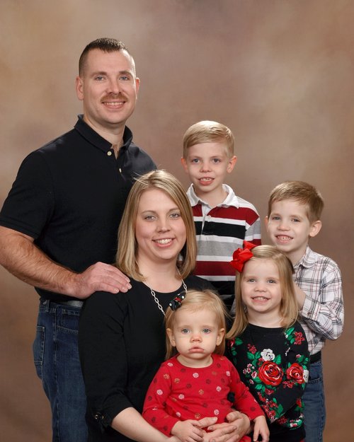 Michael McNabb and his family